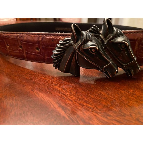 Vicenza Sport Beautiful Horse Buckle Belt Beautifu